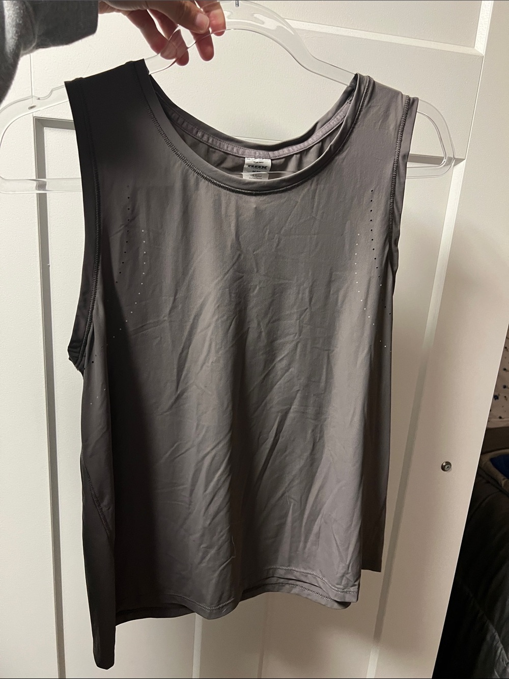 Grey Athletic tank top